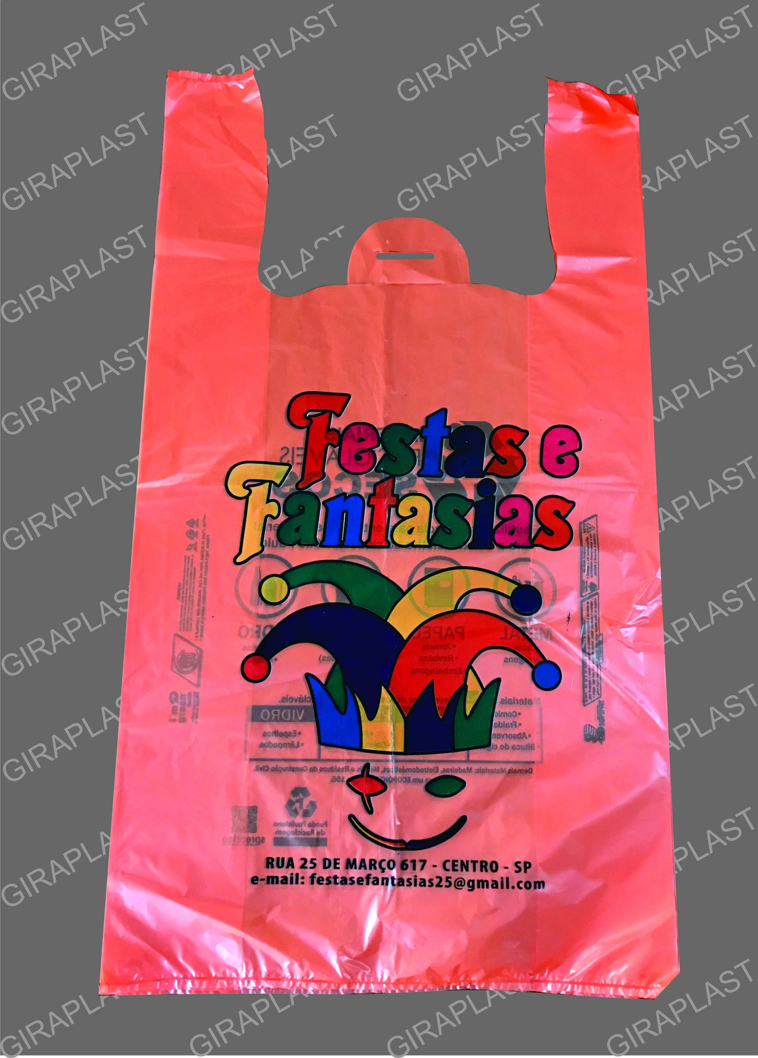 Fabrica de sacolas plasticas em sp